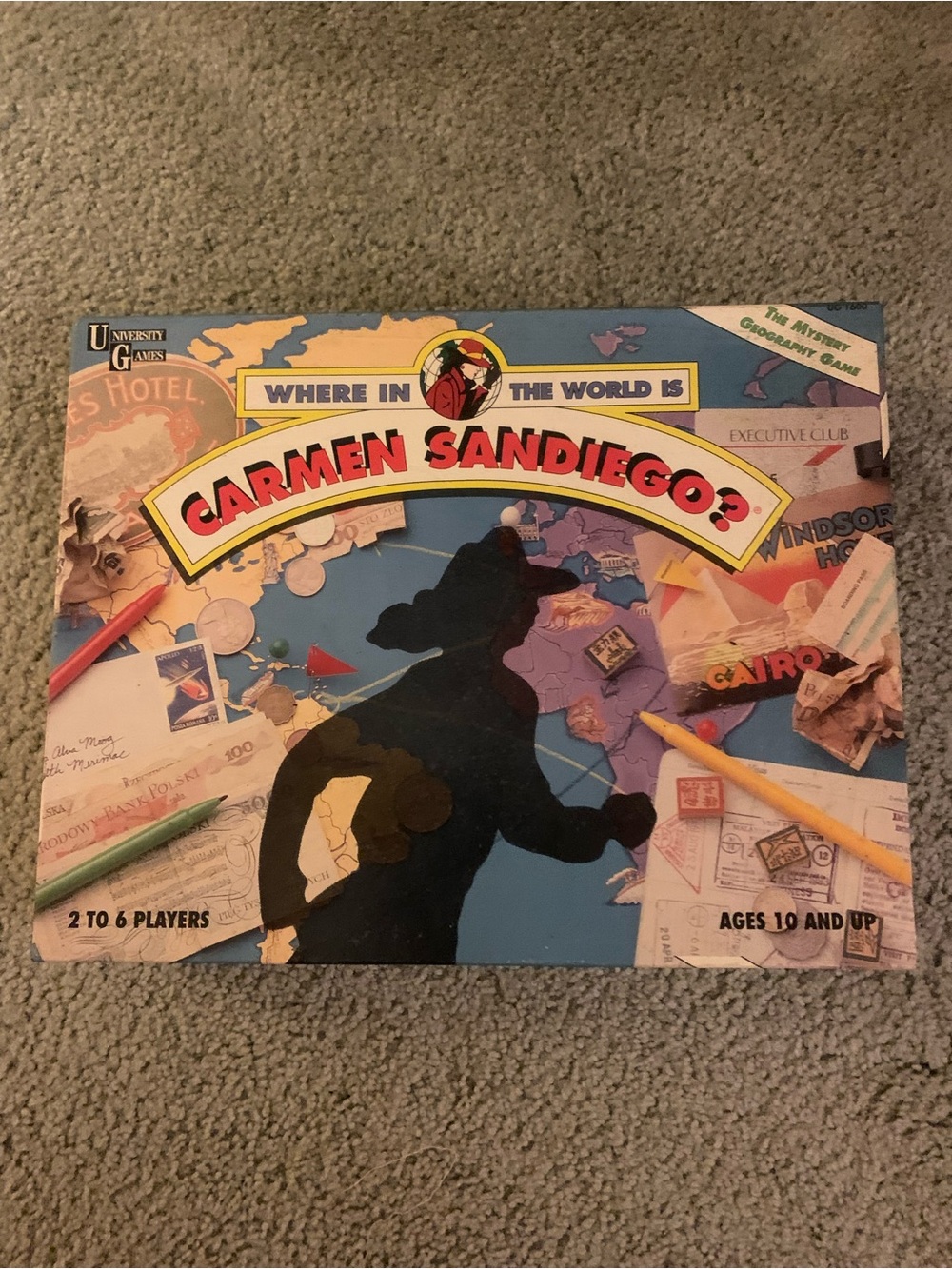 Where in the World is Carmen Sandiego? Board Game